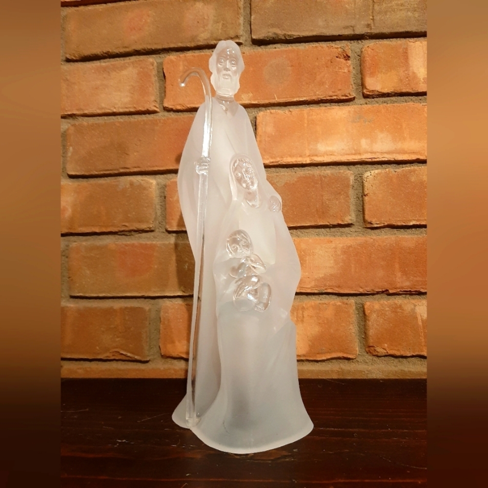12" Holy Family, Nativity, Mary Joseph Jesus Figurine, Christmas, Christian